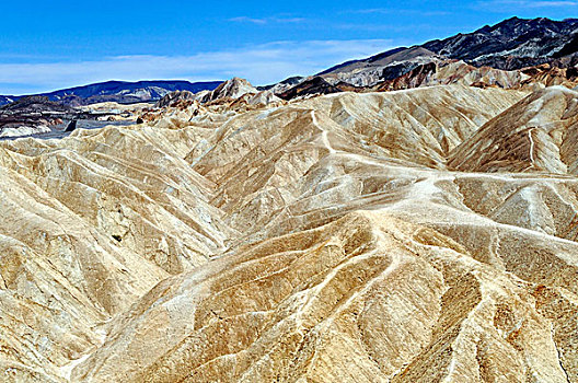 风景,扎布里斯基角,死亡谷国家公园,莫哈维沙漠,加利福尼亚,内华达,美国,北美