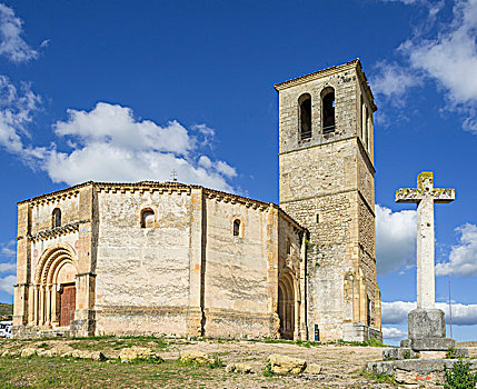 教堂,塞戈维亚,卡斯提尔,西班牙,欧洲