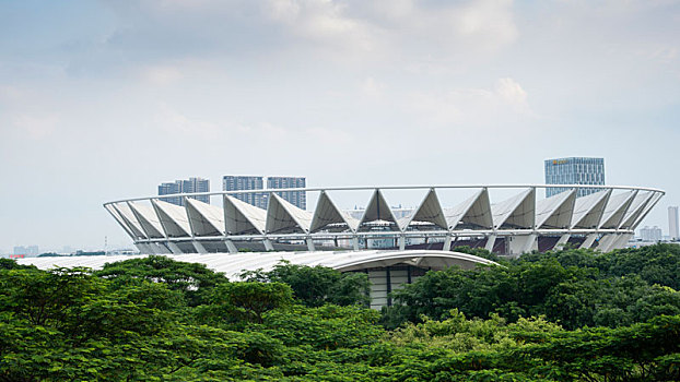 建筑,广场,汽车背景