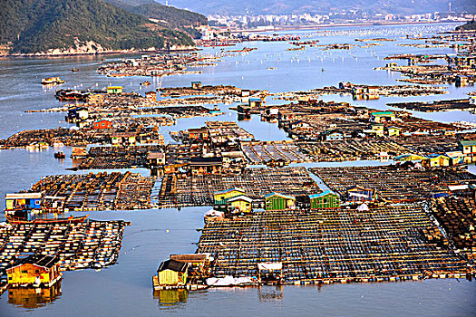 东安岛海上渔村,霞浦