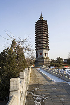 北京通州西海子公园塔
