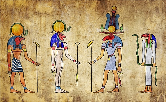 埃及,神,女神,象征