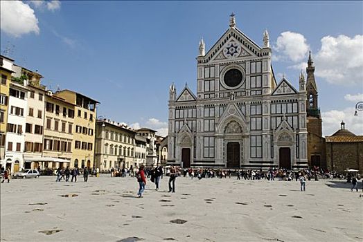 大教堂,广场,佛罗伦萨,世界遗产,托斯卡纳,意大利,欧洲
