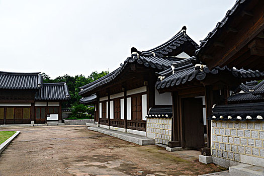 韩国传统民居院落
