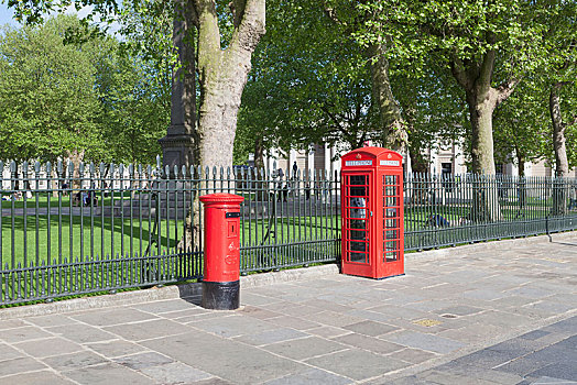 英国,红色,邮箱,公用电话,电话亭,格林威治,伦敦,区域,英格兰,欧洲