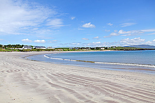 海滩,靠近,巴岭斯基里格海湾,克俐环,爱尔兰,欧洲
