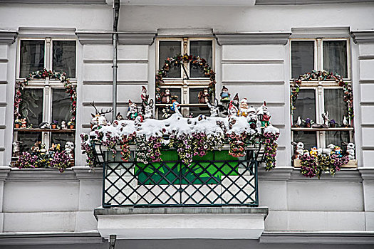 圣诞节,庸俗,小玩意儿,窗,柏林,德国,欧洲