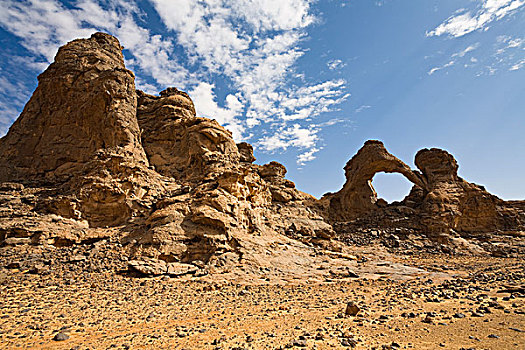 岩石构造,利比亚沙漠,利比亚
