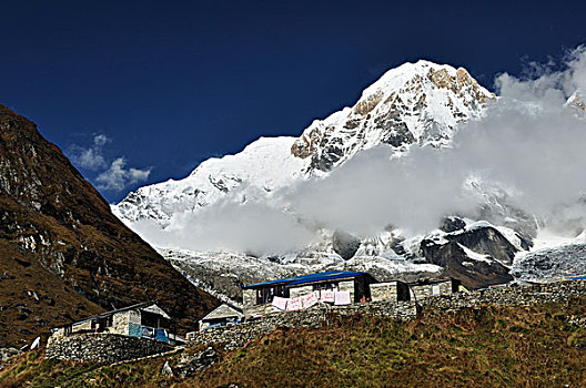安娜普纳,露营,保护区,尼泊尔