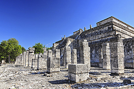 庙宇,勇士,奇琴伊察,墨西哥