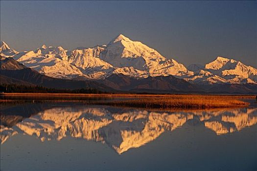 山,冰河湾国家公园,东南部,景色