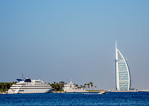 奢华,游艇,水上,帆船酒店,豪华酒店,迪拜,阿联酋,亚洲