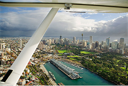 航拍,悉尼港,悉尼,澳大利亚