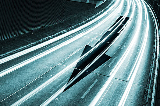 箭頭,公路