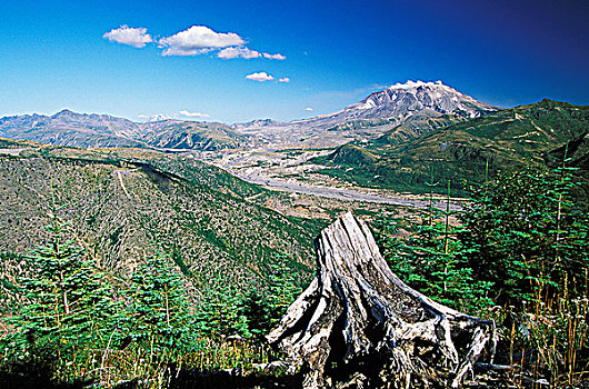 美国,华盛顿,区域,腐蚀,靠近,火山口