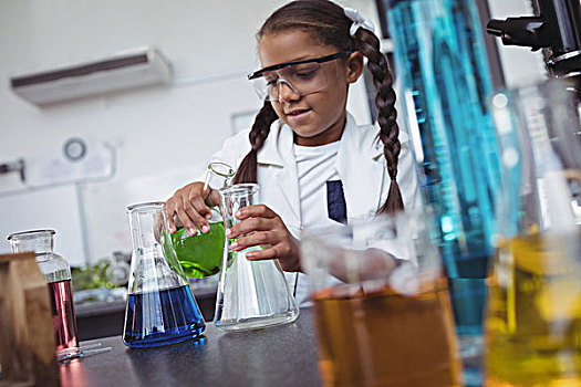 小学生,科学实验,实验室,科学