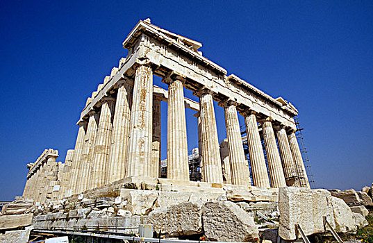 帕特侬神庙,卫城,雅典,希腊,欧洲