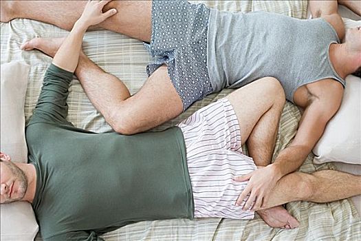 同性恋,伴侣,睡觉