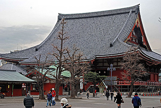 东京浅草雷门寺