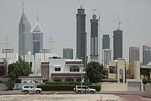 迪拜,阿联酋,高楼,大厦,建筑