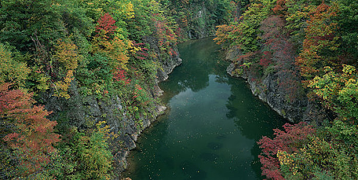 山谷,彩色