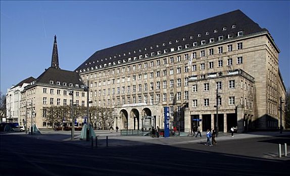 老市政厅,波鸿,鲁尔区,北莱茵威斯特伐利亚,德国,欧洲