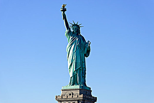 自由女神像,自由岛,曼哈顿,纽约,美国,北美