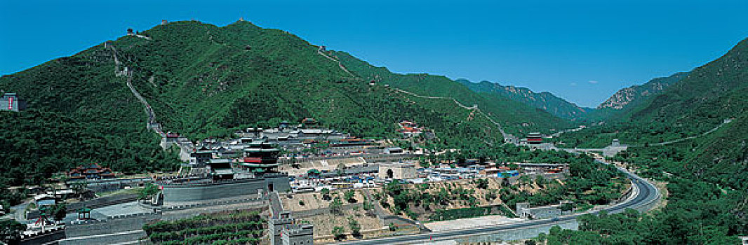 北京八达岭长城全景