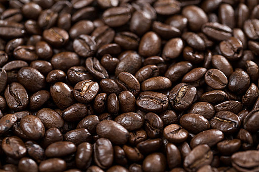 褐色,咖啡豆,背景