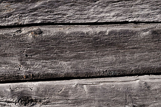 老,灰色,木板,缝隙