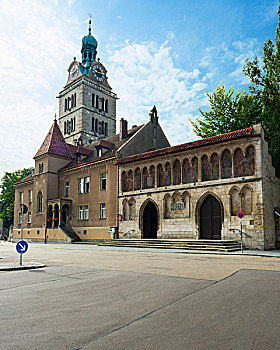 修道院,雷根斯堡,上普法尔茨,巴伐利亚,德国