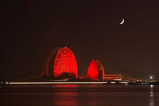 珠海大剧院夜景