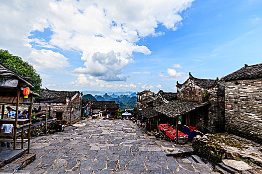 南岗排瑶寨自然风景