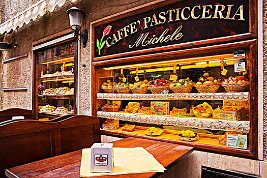 糕点店,西西里,意大利