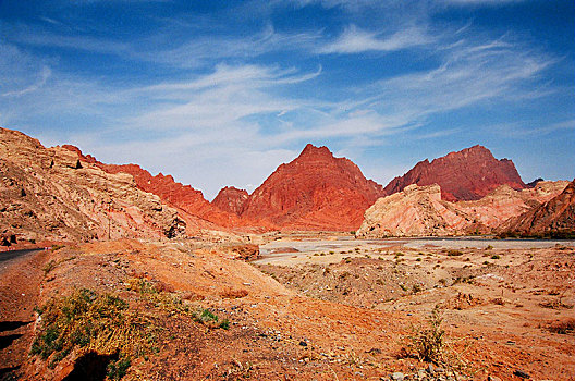 中国,新疆维吾尔自治区天山大峡谷