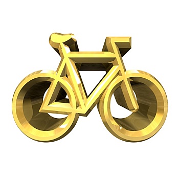 自行车,象征,金色
