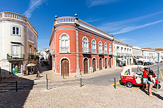 古建筑,老城,塔维拉,阿尔加维,葡萄牙
