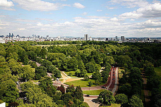 海德公园,中心,伦敦,英国