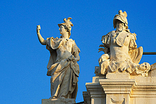 法国,摩泽尔,斯坦尼斯瓦夫广场,地点,建造,18世纪,世界遗产,联合国教科文组织,成功,拱形,大门