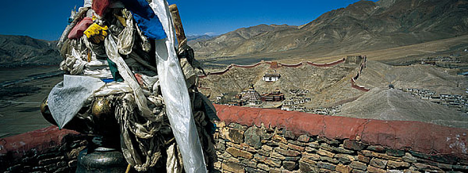 西藏日喀则宗山遗址