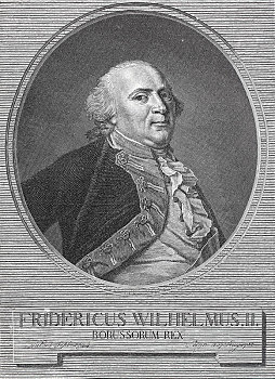 头像,弗雷德里克,威廉二世,九月,十一月,国王,普鲁士,1786年,木刻,德国,欧洲