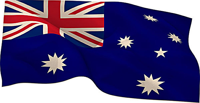 电脑合成,澳大利亚,国旗