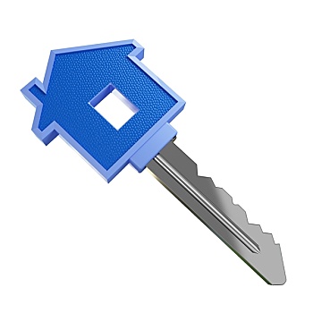 隔绝,蓝色,房钥匙