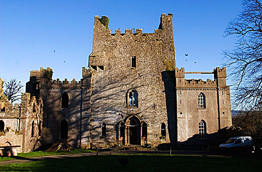 跳跃,城堡,诡异,爱尔兰