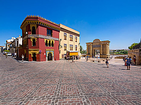 广场,历史,中心,科多巴省,安达卢西亚,西班牙,欧洲