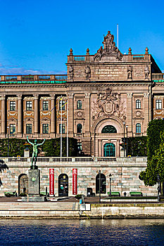 议会,房子,岛屿,斯德哥尔摩,瑞典