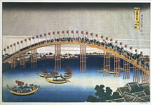 桥,日本,艺术家