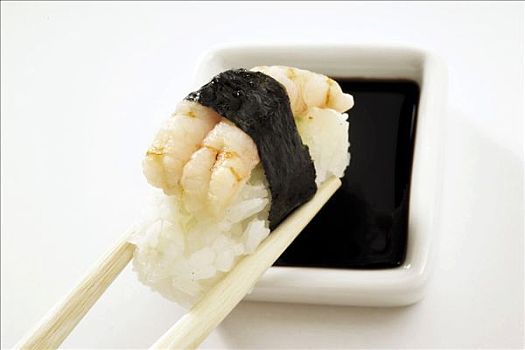握寿司,对虾