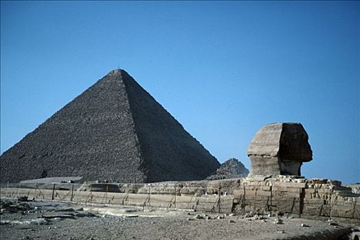 金字塔,狮身人面像,吉萨金字塔,埃及,艺术家
