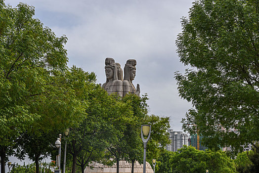 天津市滨海新区潮音寺风光